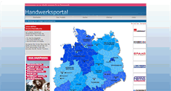 Desktop Screenshot of handwerksportal.net